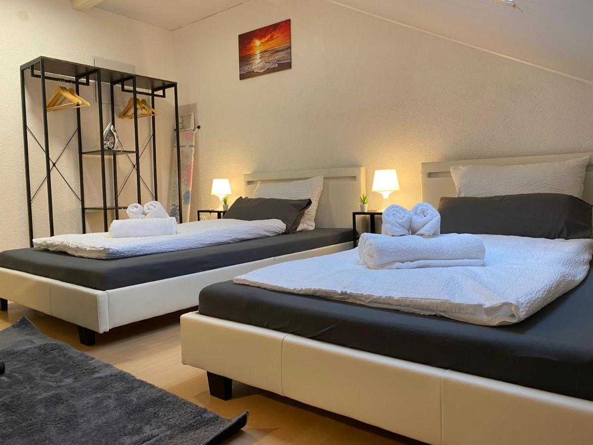 Deluxe Business Suite Mit Netflix Premium & Parkplatz, Zentral Zu Audi & Schwarz Gruppe With 2 Bedrooms Bad Friedrichshall Exteriör bild
